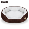 유럽 ​​베스트 셀러 개 침대 친환경 애완 동물 제품 합성 린넨 시리즈 라운드 애완 동물 제품 애완 동물 침대